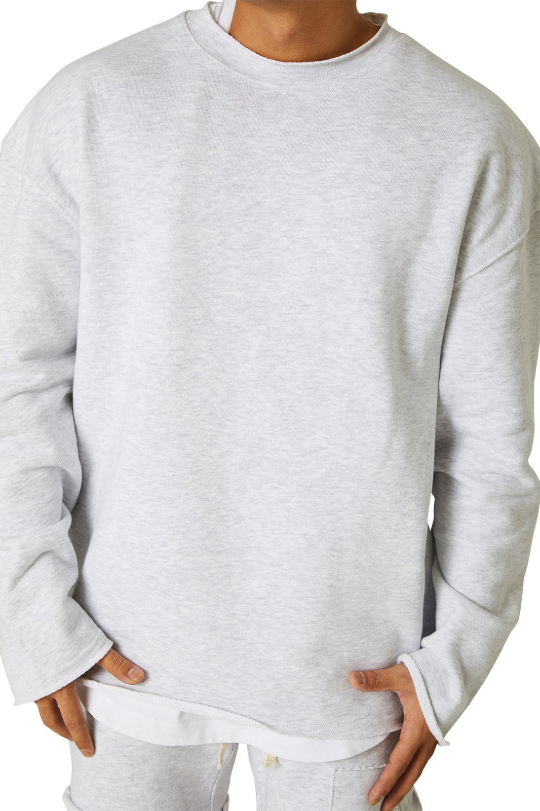 Heather Grey Lounge Sweatshirt