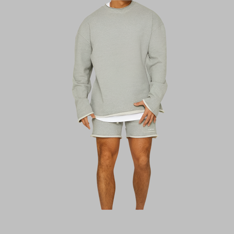 Heather Grey Lounge Sweatshirt