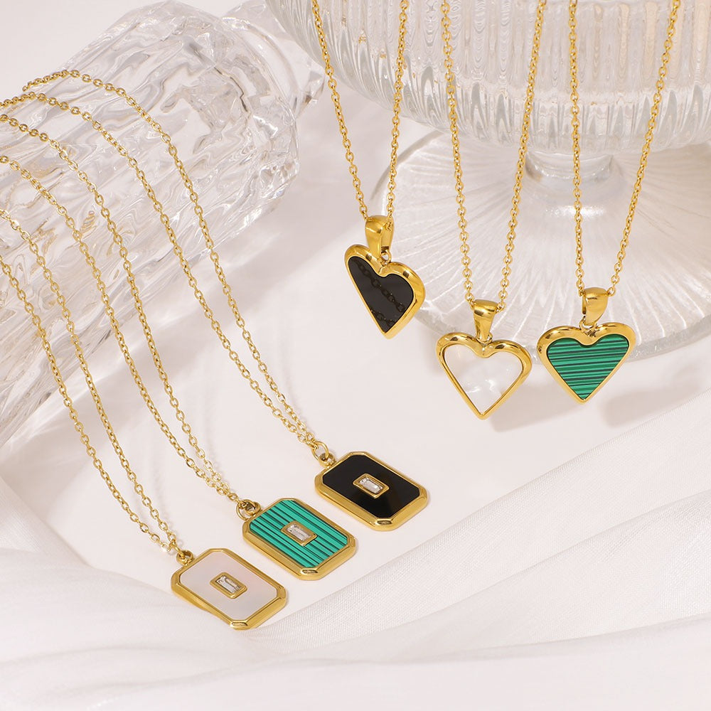 Cute heart shaped necklace