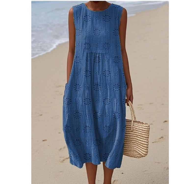 Women’s Sleeveless Midi Dress