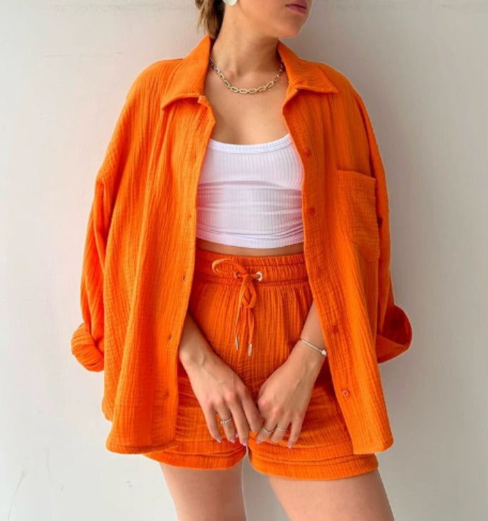 Sunset Bloom Cotton Set