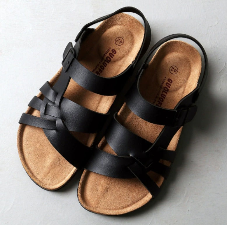 Coastline Leather Sandals