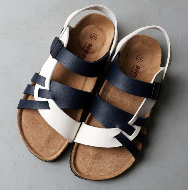 Coastline Leather Sandals