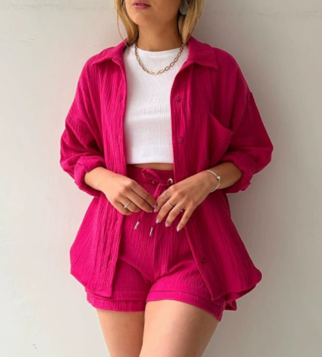 Sunset Bloom Cotton Set