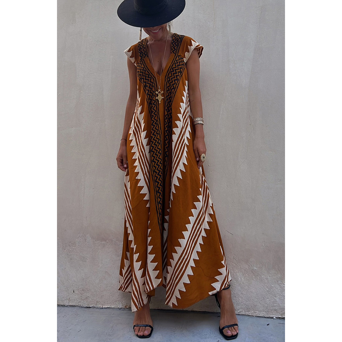 Tribal Spirit Maxi Kaftan