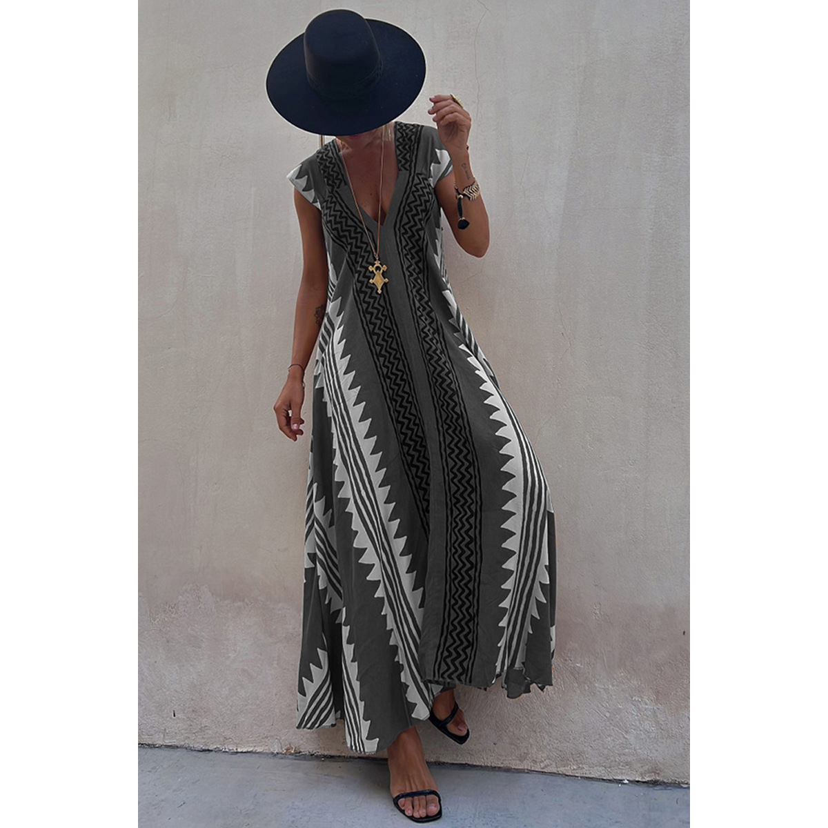 Tribal Spirit Maxi Kaftan