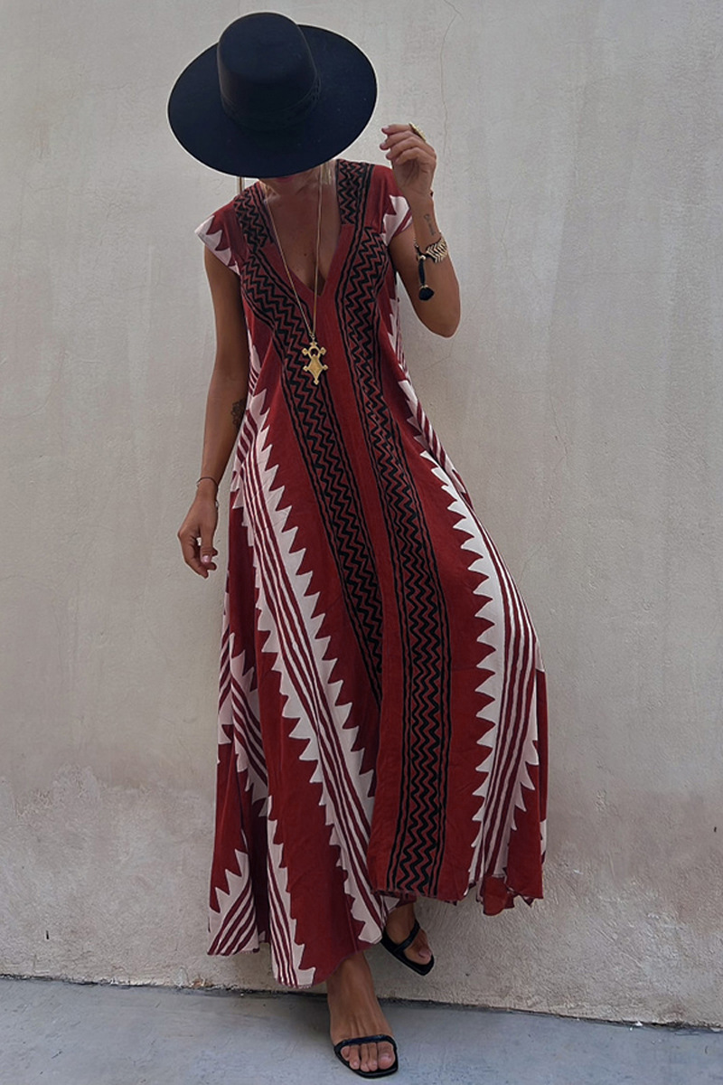 Tribal Spirit Maxi Kaftan