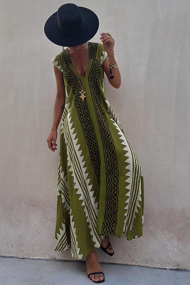 Tribal Spirit Maxi Kaftan