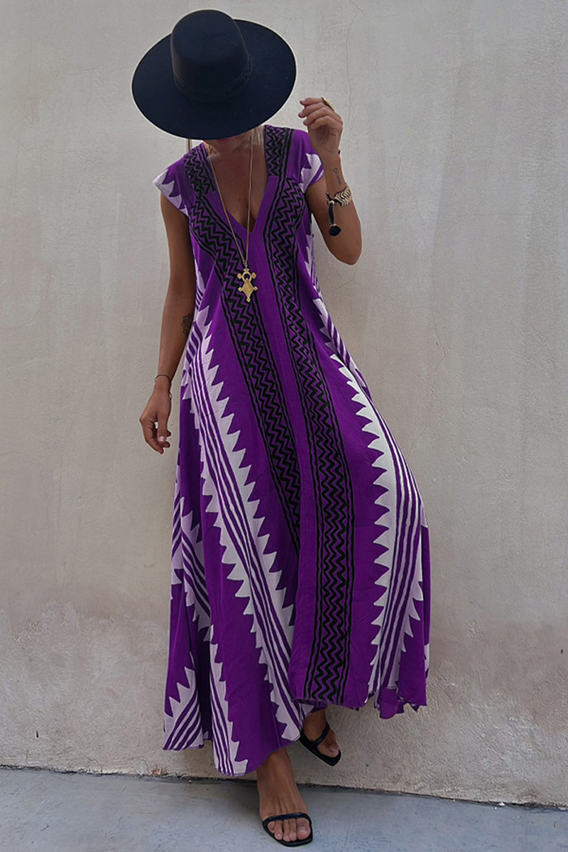 Tribal Spirit Maxi Kaftan