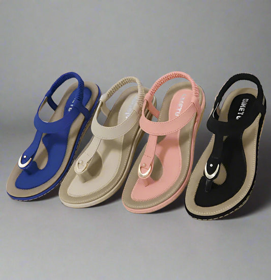 BreezeFlex Elastic Strap Sandals