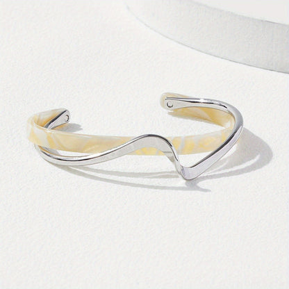Wave Cuff Bracelet