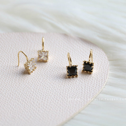 Midnight Onyx Drop Earrings