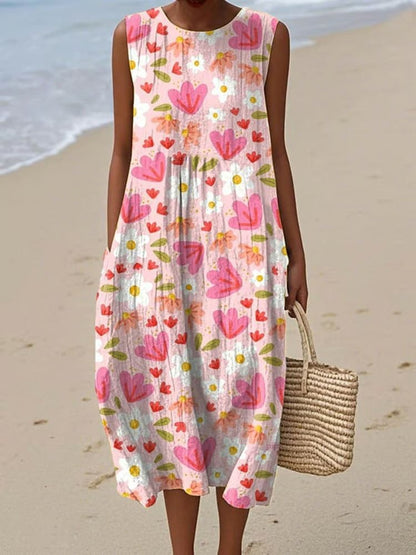 Women’s Sleeveless Midi Dress #2