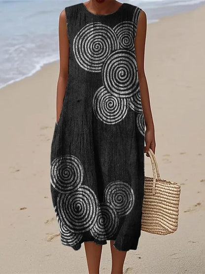 Women’s Sleeveless Midi Dress #2