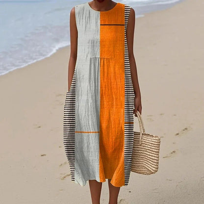 Women’s Sleeveless Midi Dress #2