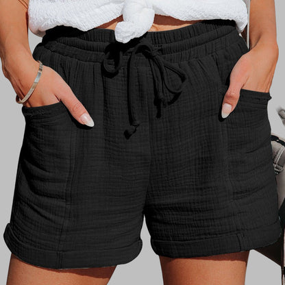 Women’s Cotton Drawstring Shorts