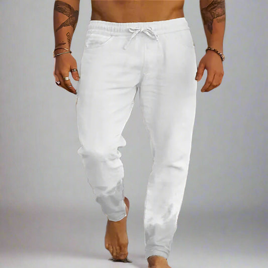 Men’s Linen Jogger Pants
