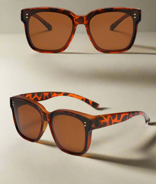 Leopard print sunglasses