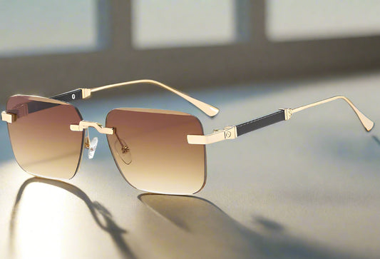 Sleek tinted glasses