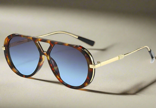 Aviator style glasses