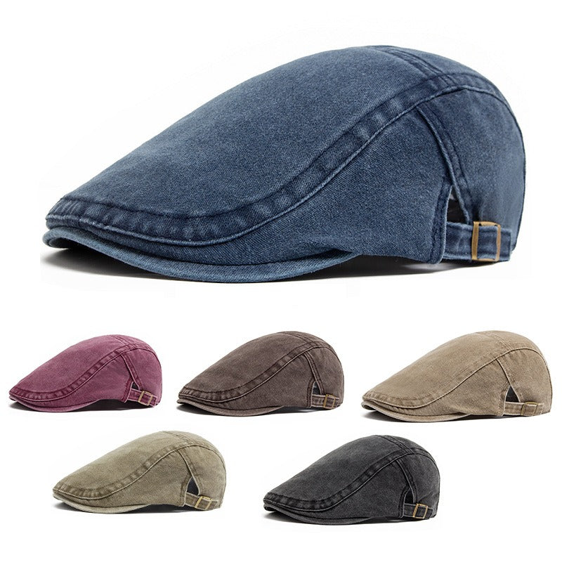 Urban Classic Denim Flat Cap