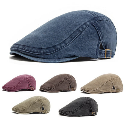 Urban Classic Denim Flat Cap