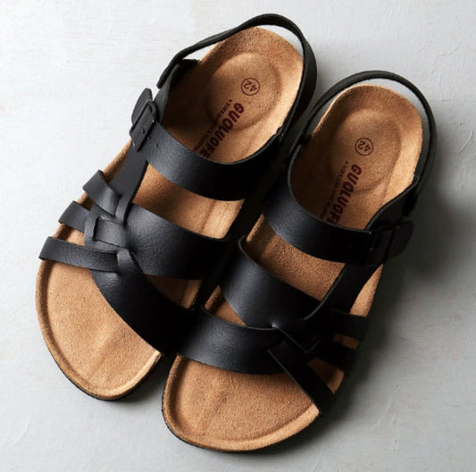 Coastline Leather Sandals