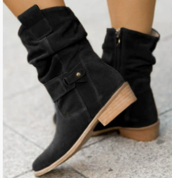Sahara Suede Slouch Boots